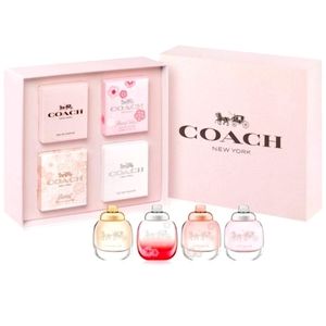 COACH - 4pc Mini Eau De Parfume  Gift Set / .15 fl.oz x 4 / NWOT / Total: 4.5ml
